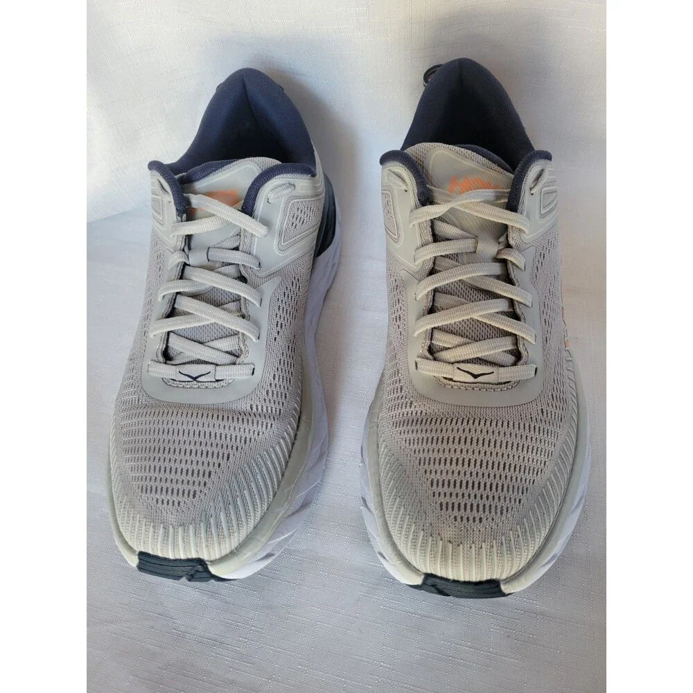 Hoka One Bondi 7 Women's Size 10. Lunar Rock Running Sneakers 1110519-LRBI